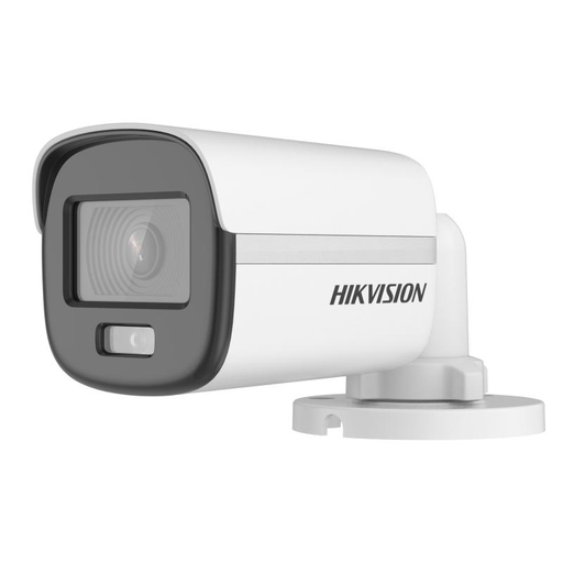 [DS-2CE10DF0T-LPFS] Hikvision Smart Hybrid ColorVu Fixed Mini Bullet CCTV Camera